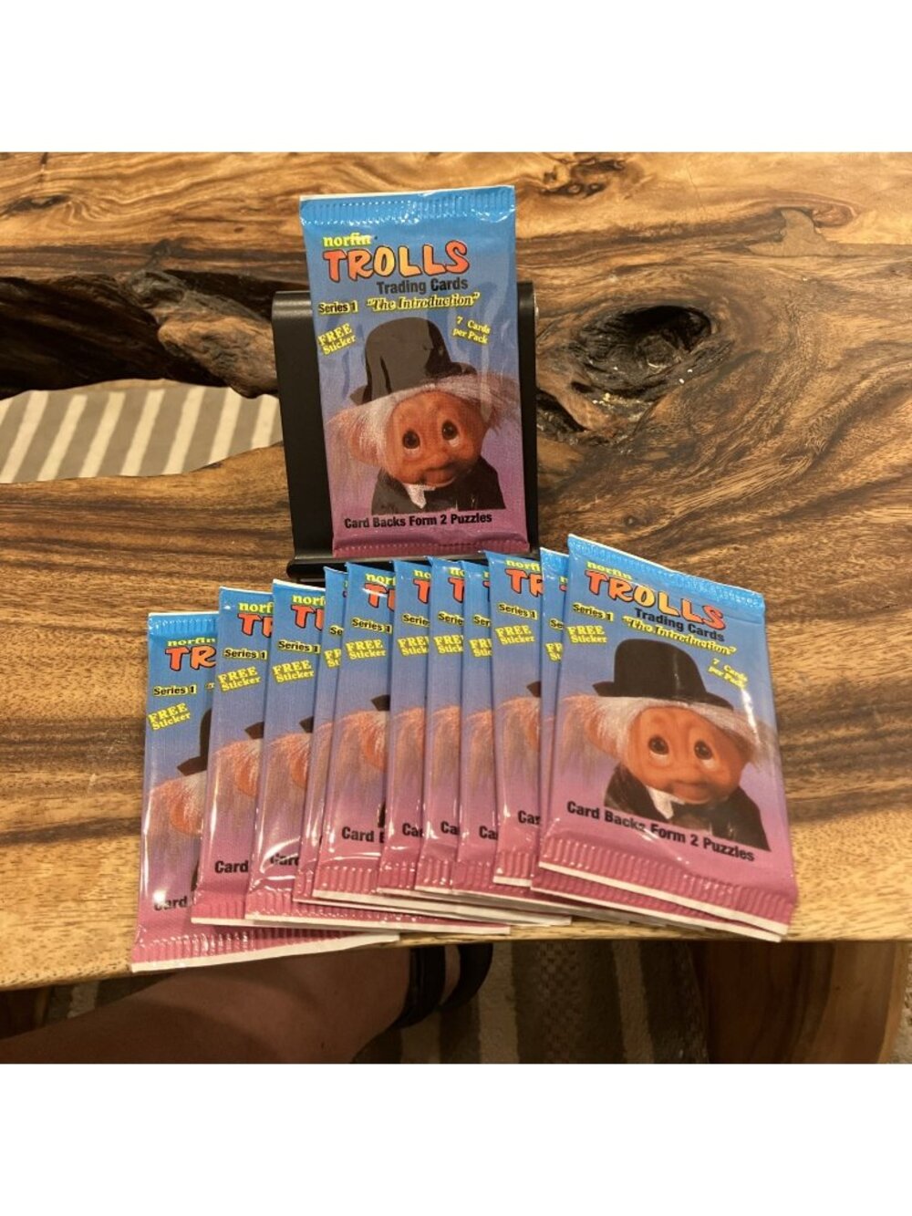 12 Packs Vintage Norfin Troll Trading Cards 1992 Series 1 Sealed NEW